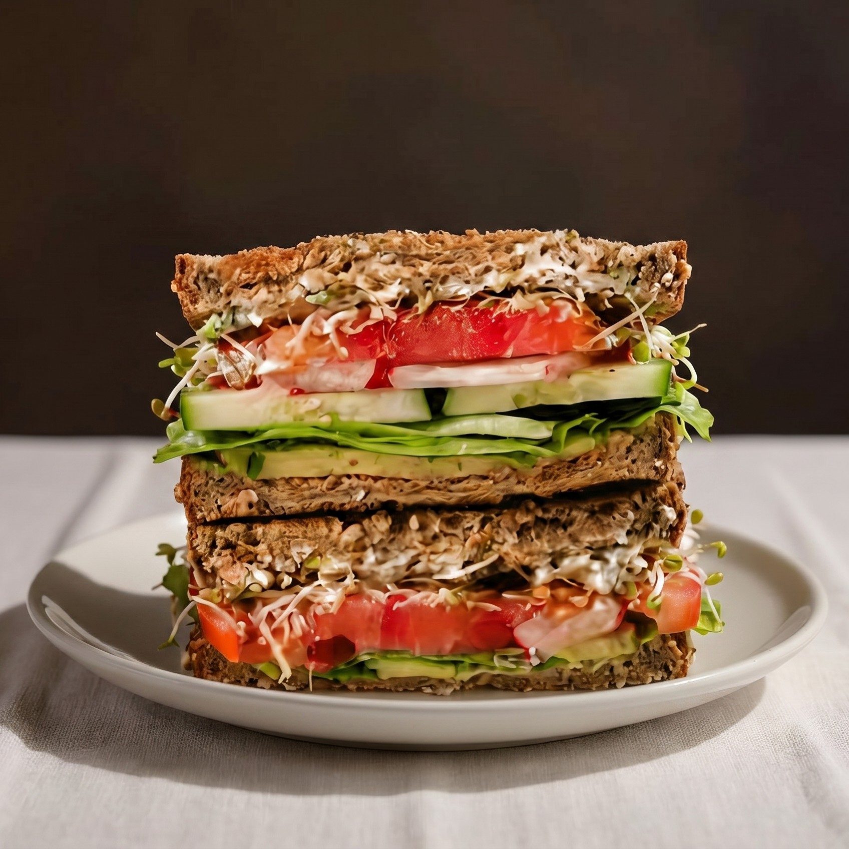 Veggie Fresh Sandwich.