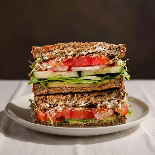 Veggie Fresh Sandwich.