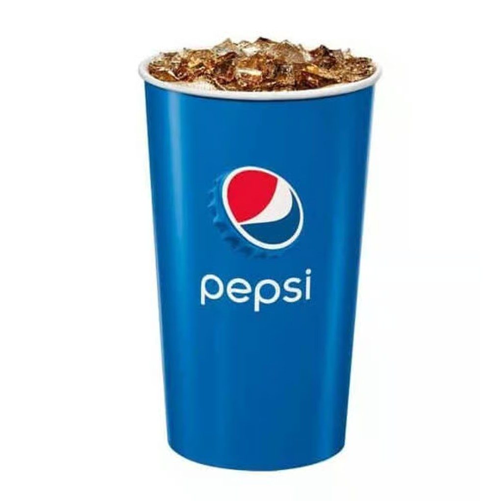 Large Assorted Pepsi Fountain.