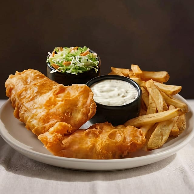 Randy's Fish & Chips Basket.