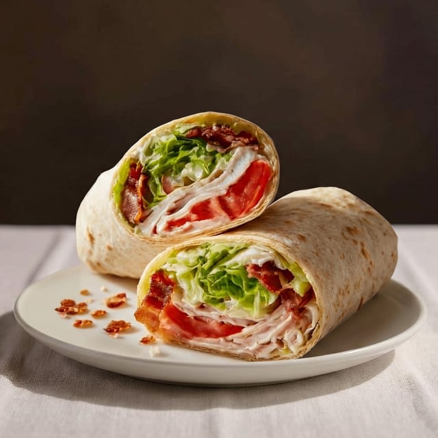 California Turkey Club Wrap.