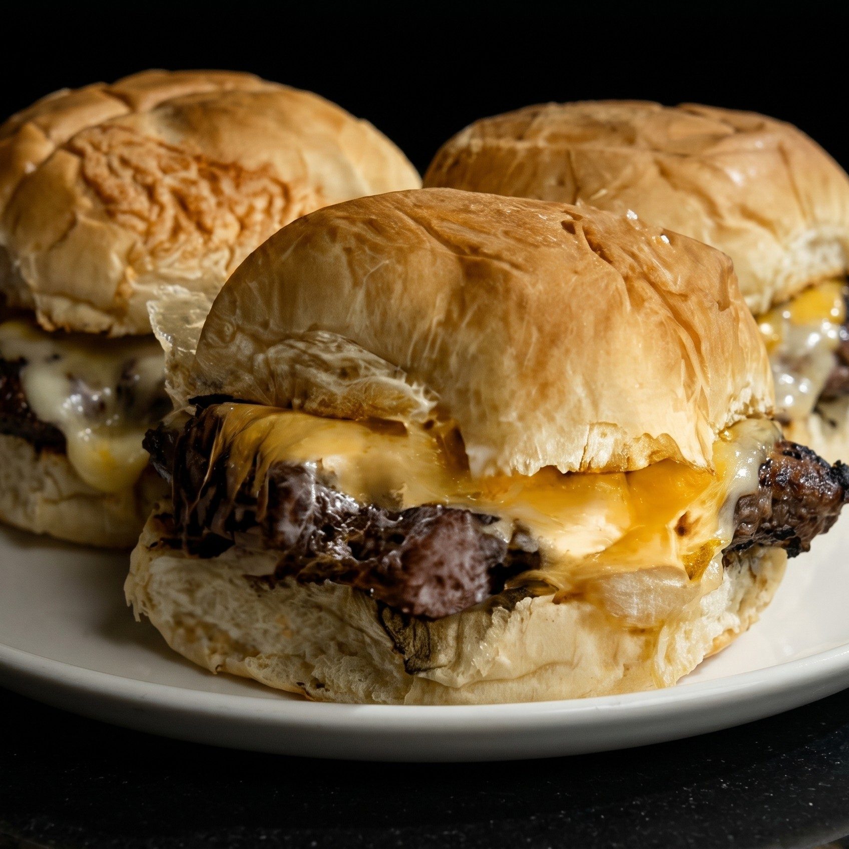 Cheeseburger Sliders Sandwich Only.