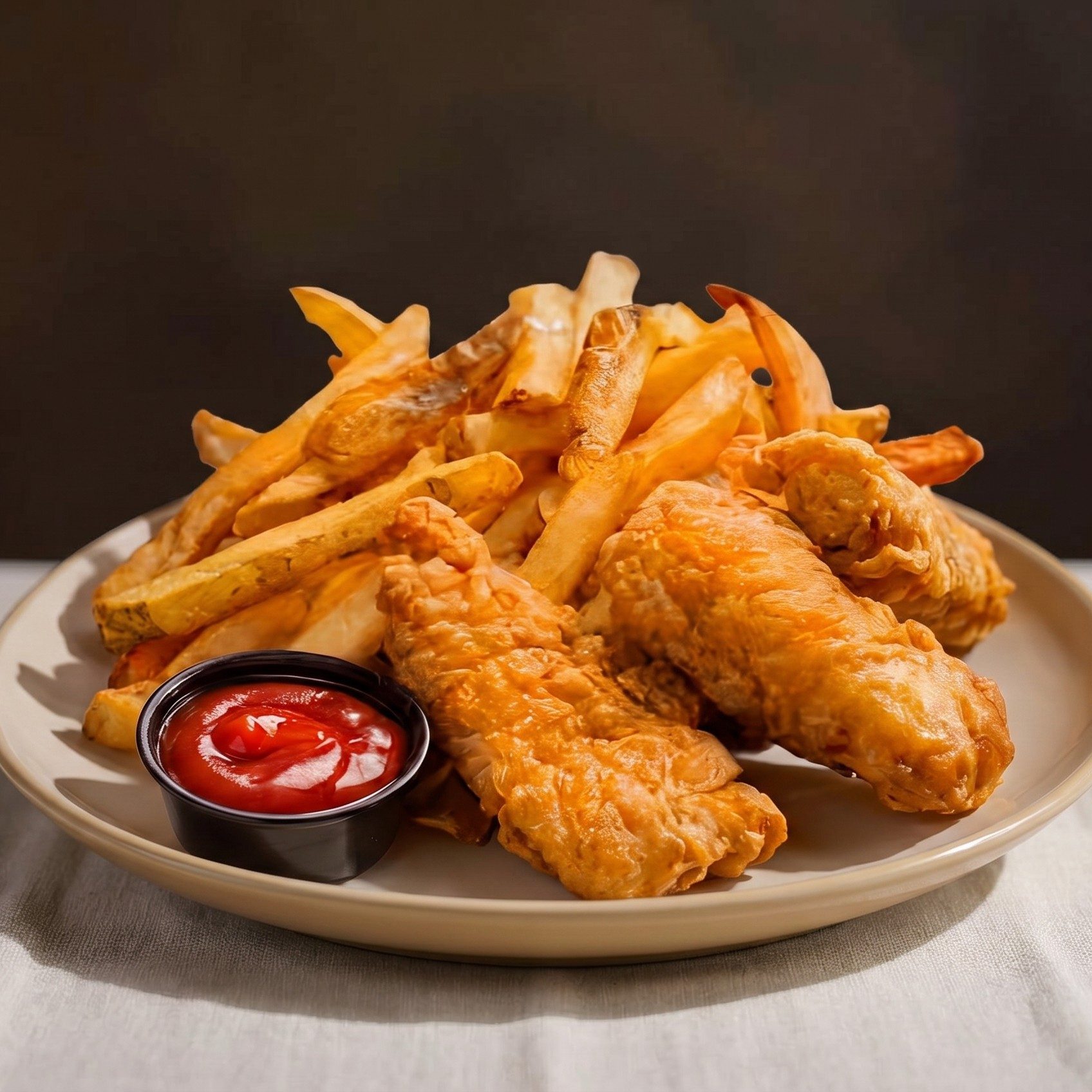 Chicken Strip Basket.