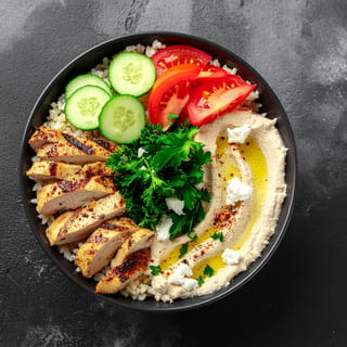 Chicken Shawarma Rice Bowl