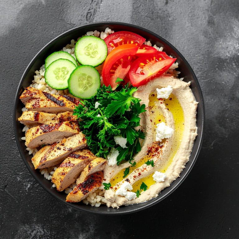 Delicious Chicken Shawarma Awaits