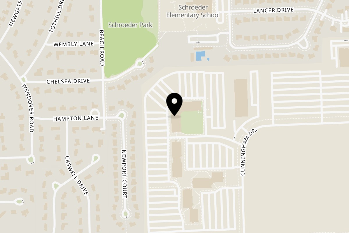 Map showing the location of Manhattan Deli And Grill Sheffield Office Park on 3310 W Big Beaver Rd #172 in Troy